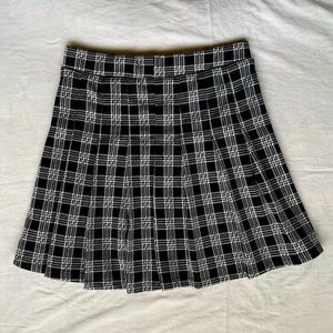 Hippe Rose NWOT Plaid Schoolgirl Pleated Mini Skirt SZ XS